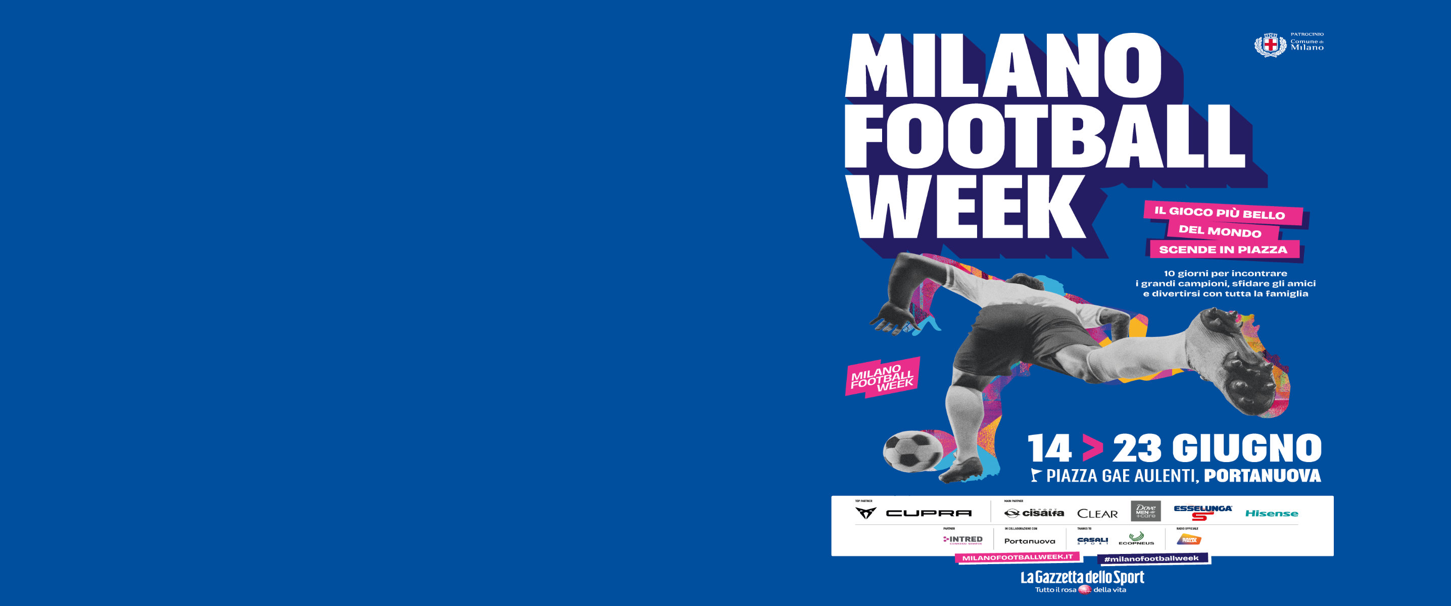 CUPRA si conferma Top Partner della Milano Football Week 2024