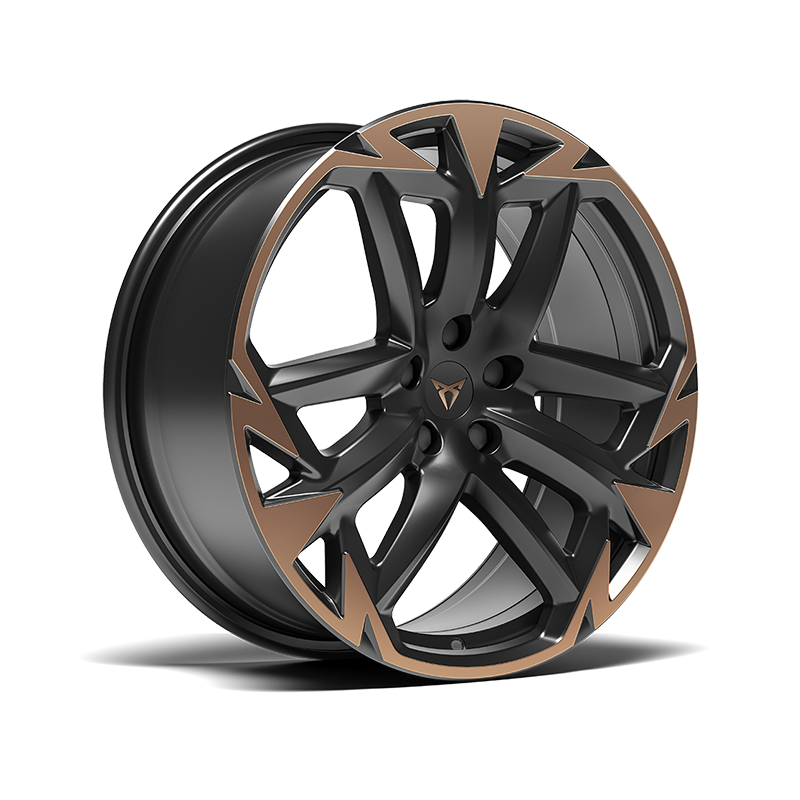 CUPRA Terramar è disponibile con cerchi Vortex da 20” copper